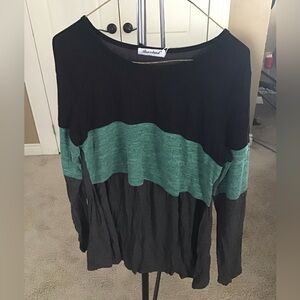 Long Sleeve Scoop Neck Nursing Shirt